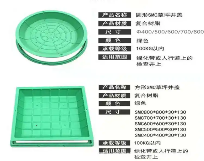 黎川树脂复合种植井盖展示